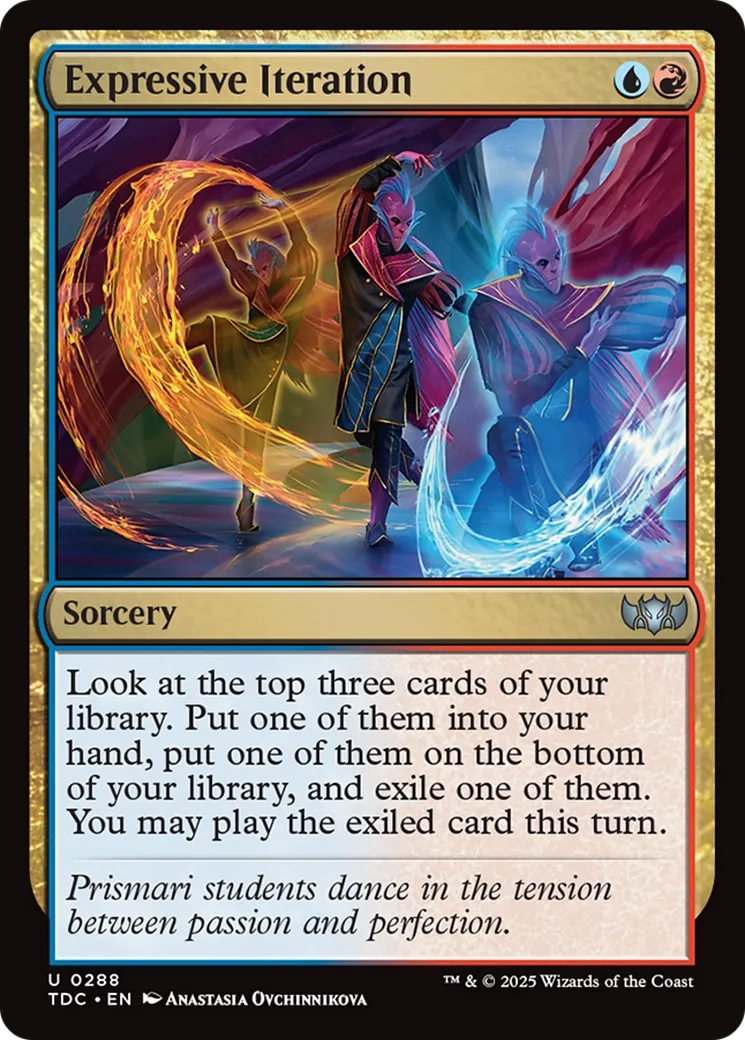 Itération expressive — Tarkir: Dragonstorm Commander — Magic: The Gathering