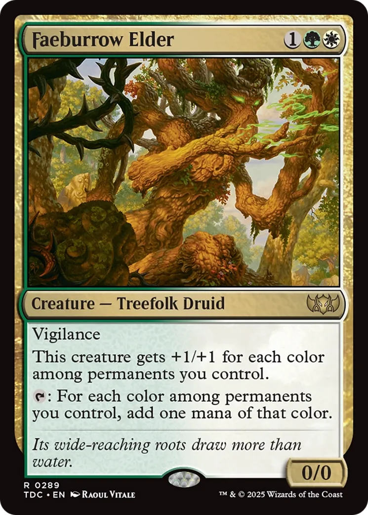 Ancêtre du Terrier des Fæs — Tarkir: Dragonstorm Commander — Magic: The Gathering