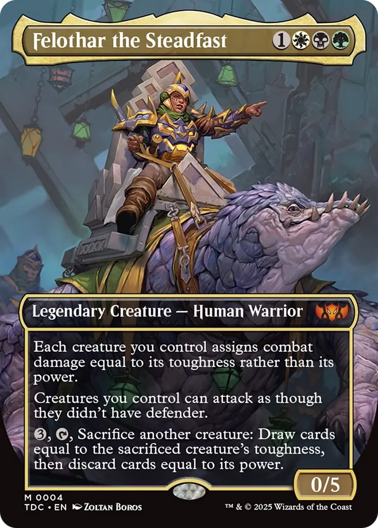 Felothar l'inébranlable — Tarkir: Dragonstorm Commander — Magic: The Gathering