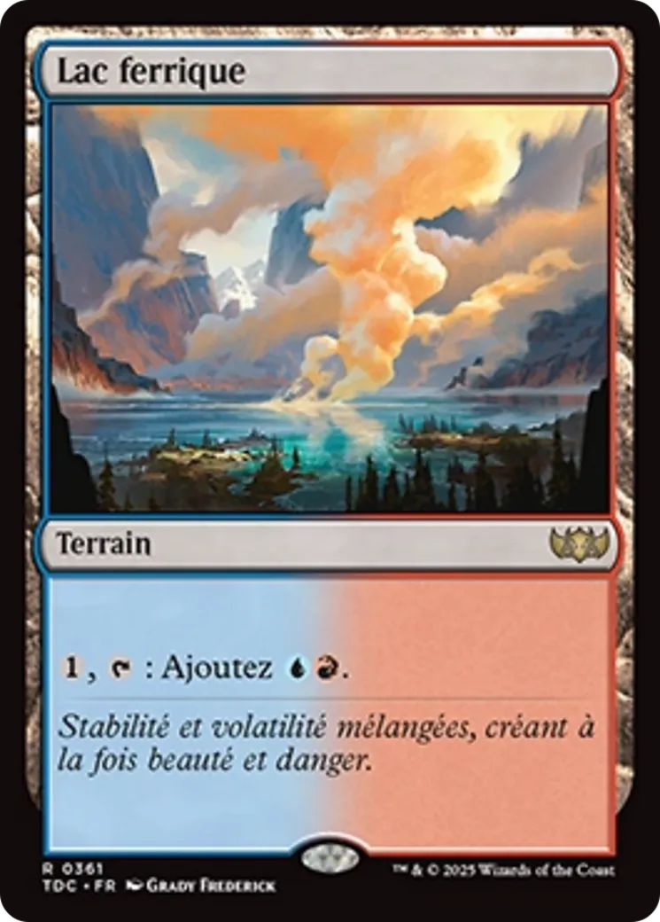 Lac ferrique — Tarkir: Dragonstorm Commander — Magic: The Gathering