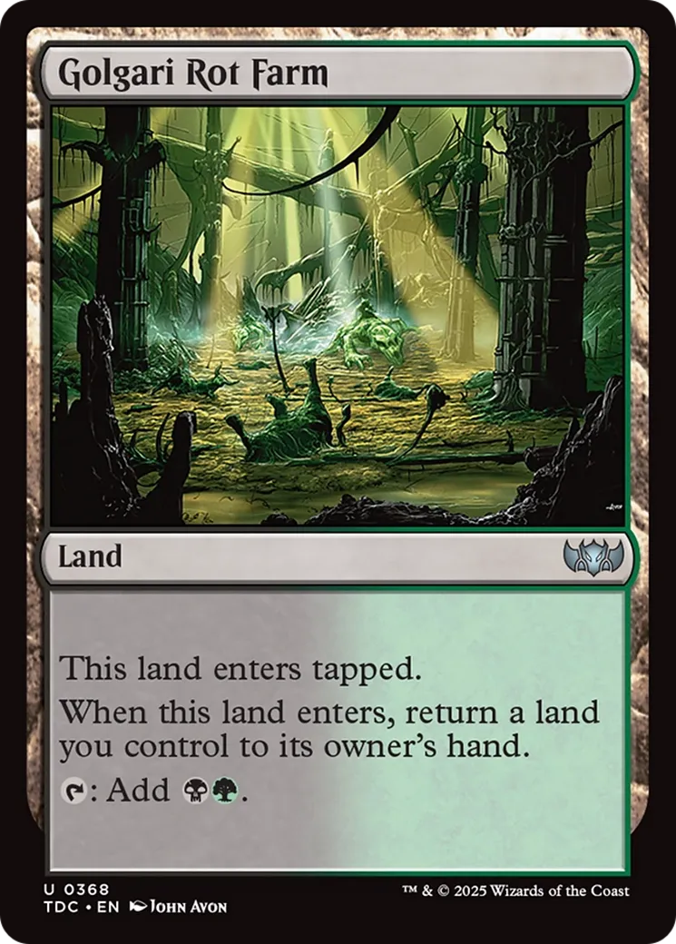 Ferme à putréfaction des Golgari — Tarkir: Dragonstorm Commander — Magic: The Gathering