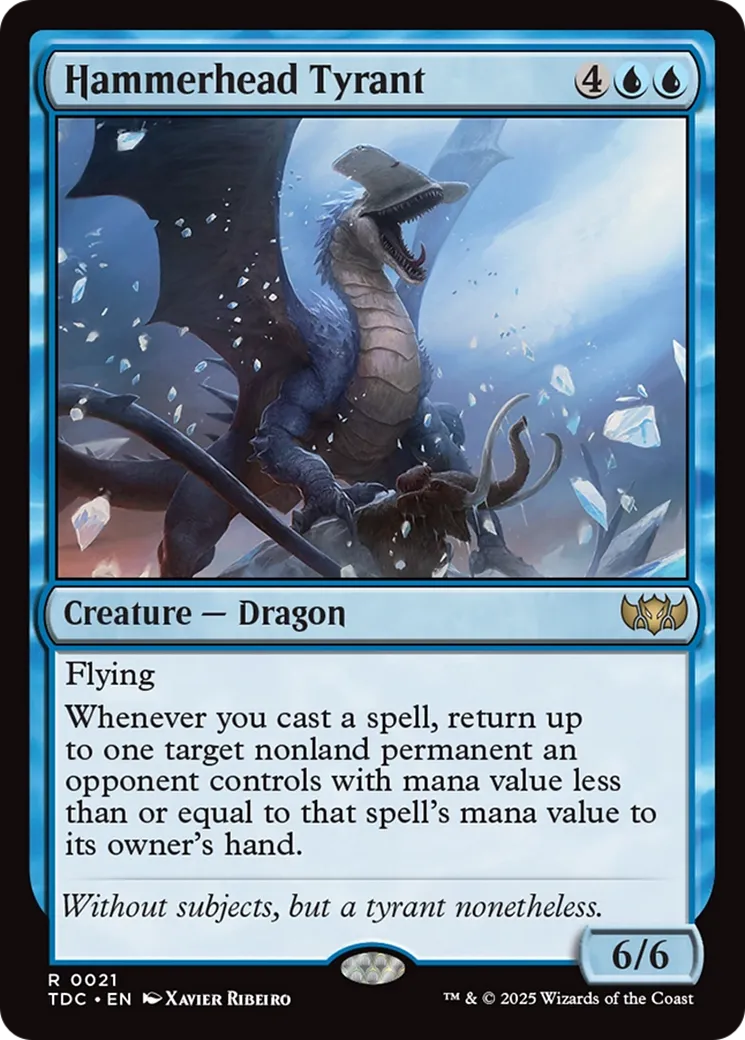 Tyran à tête de marteau — Tarkir: Dragonstorm Commander — Magic: The Gathering