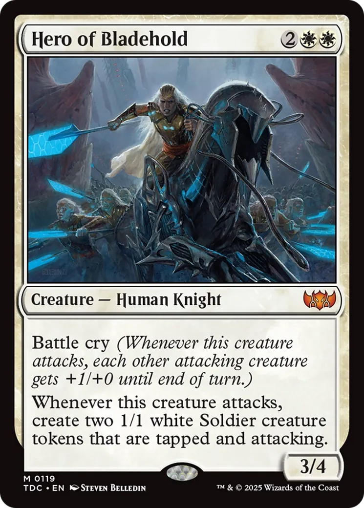 Héroïne de Fortcoutel — Tarkir: Dragonstorm Commander — Magic: The Gathering