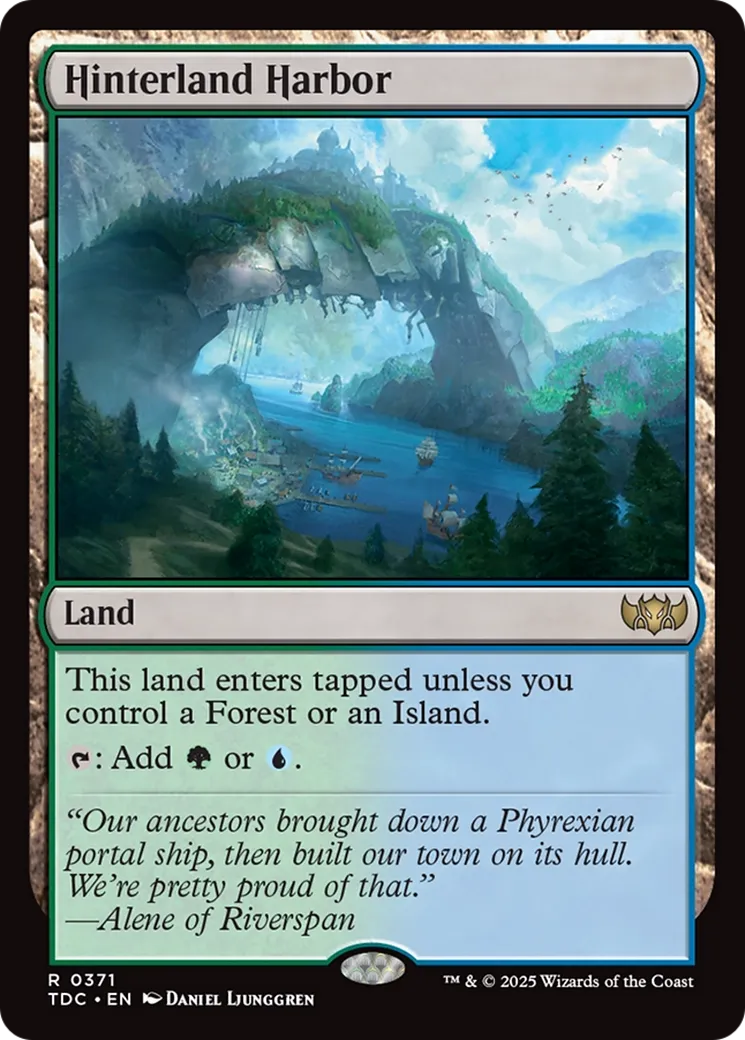 Port de l'arrière-pays — Tarkir: Dragonstorm Commander — Magic: The Gathering