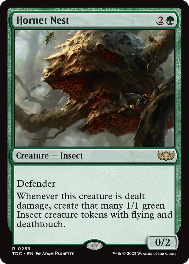 Nid de frelons — Tarkir: Dragonstorm Commander — Magic: The Gathering
