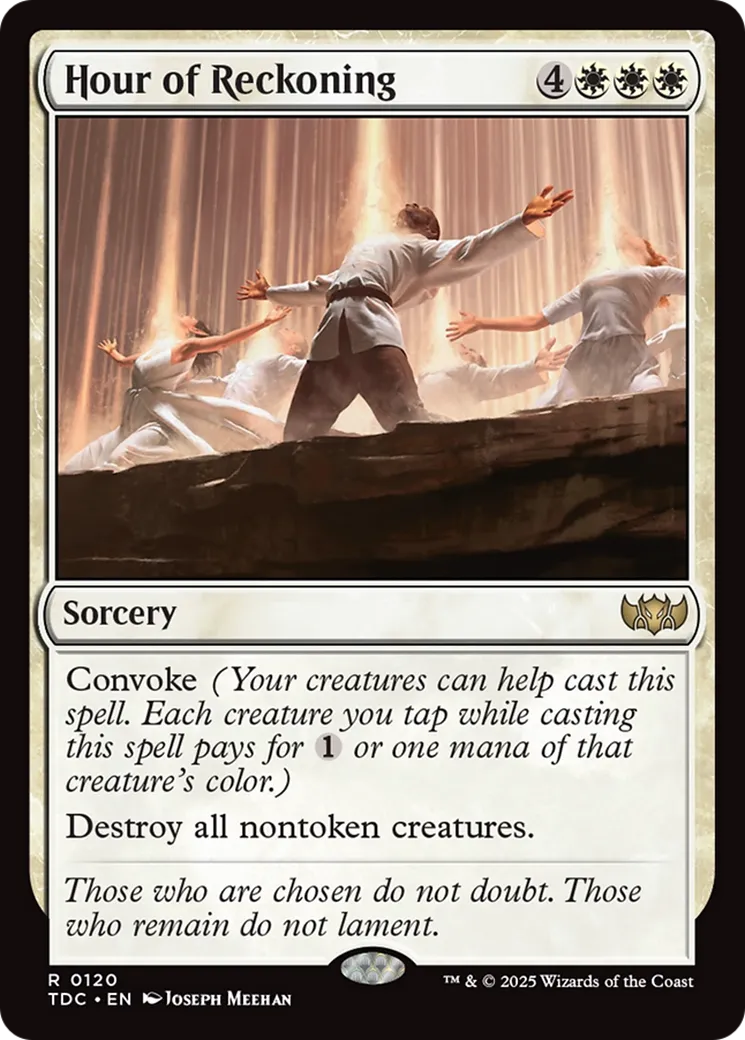 Hour of Reckoning — Tarkir: Dragonstorm Commander — Magic: The Gathering