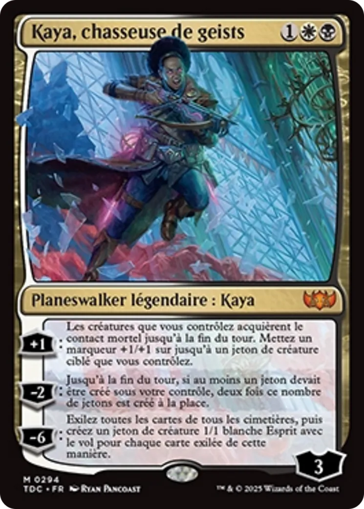 Kaya, chasseuse de geists — Tarkir: Dragonstorm Commander — Magic: The Gathering