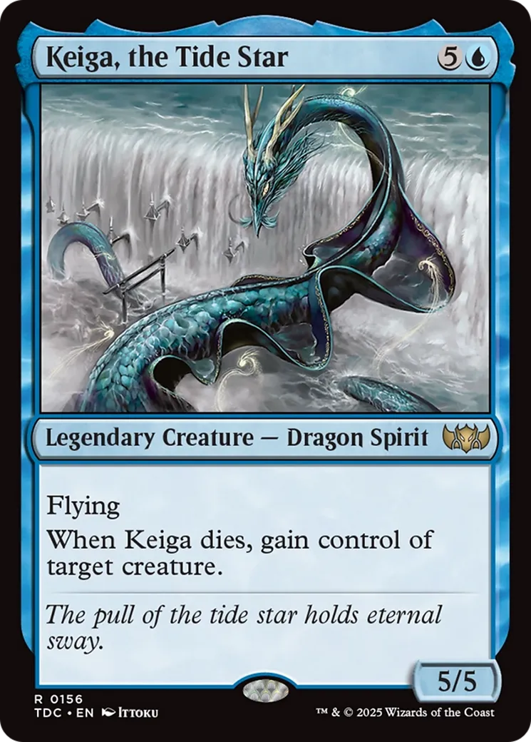 Keiga, l'étoile des marées — Tarkir: Dragonstorm Commander — Magic: The Gathering