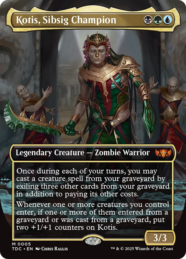 Kotis, Sibsig Champion — Tarkir: Dragonstorm Commander — Magic: The Gathering