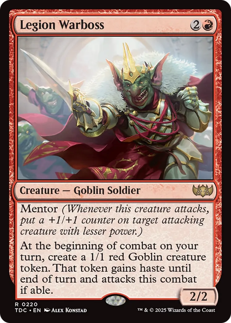 Patron de guerre de la Légion — Tarkir: Dragonstorm Commander — Magic: The Gathering