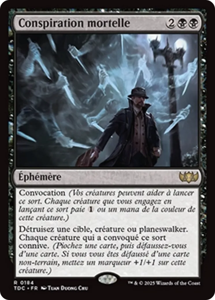 Conspiration mortelle — Tarkir: Dragonstorm Commander — Magic: The Gathering