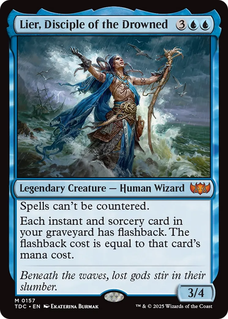 Lier, disciple des noyés — Tarkir: Dragonstorm Commander — Magic: The Gathering