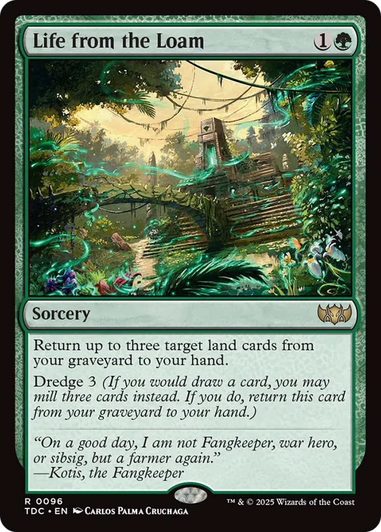Vie du terreau — Tarkir: Dragonstorm Commander — Magic: The Gathering