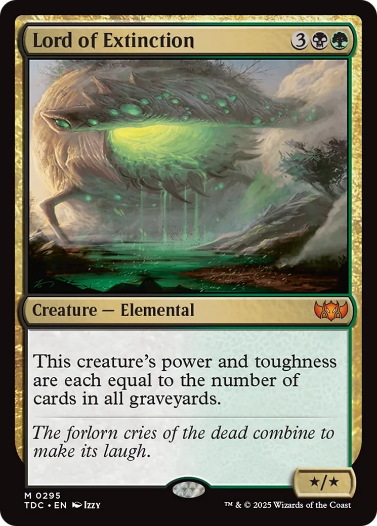 Seigneur de l'extinction — Tarkir: Dragonstorm Commander — Magic: The Gathering