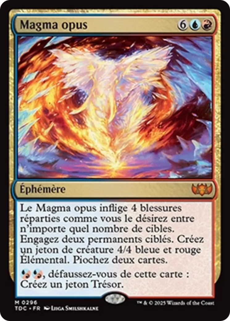 Magma opus — Tarkir: Dragonstorm Commander — Magic: The Gathering