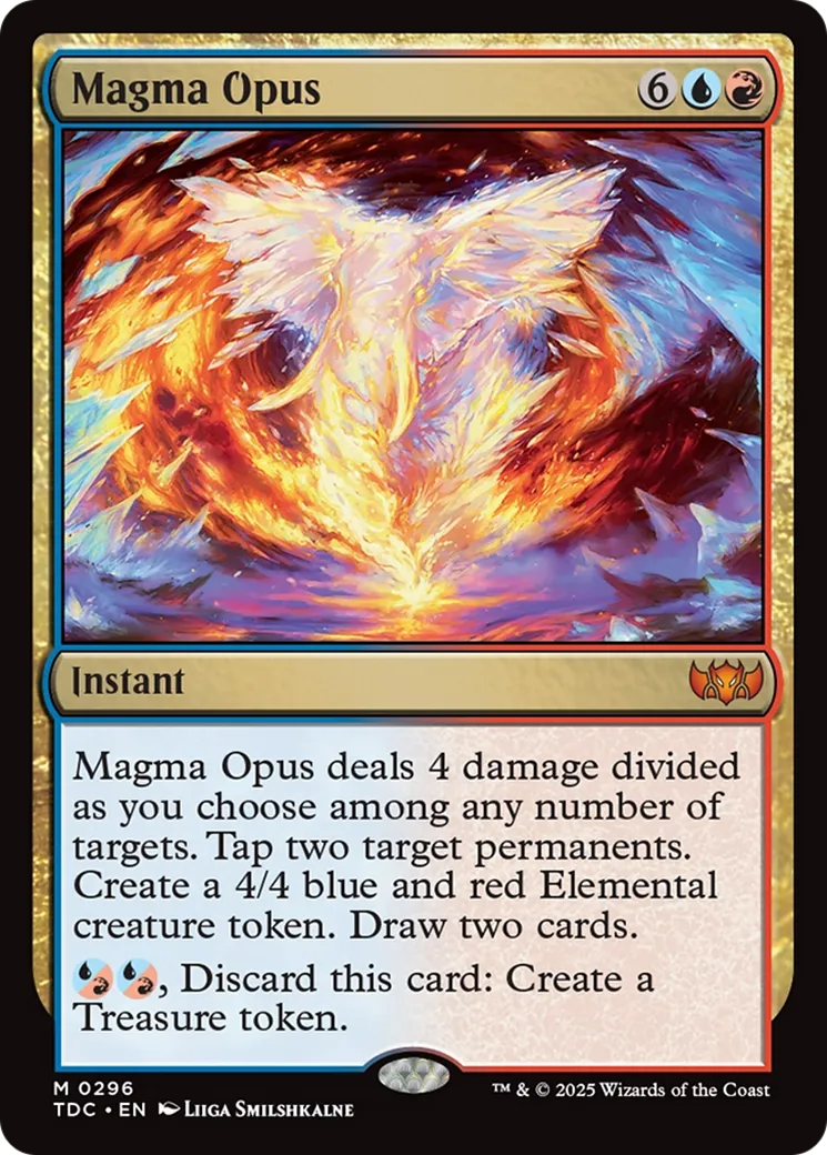 Magma opus — Tarkir: Dragonstorm Commander — Magic: The Gathering