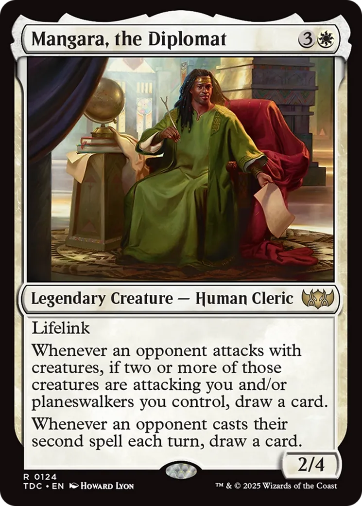 Mangara, the Diplomat — Tarkir: Dragonstorm Commander — Magic: The Gathering