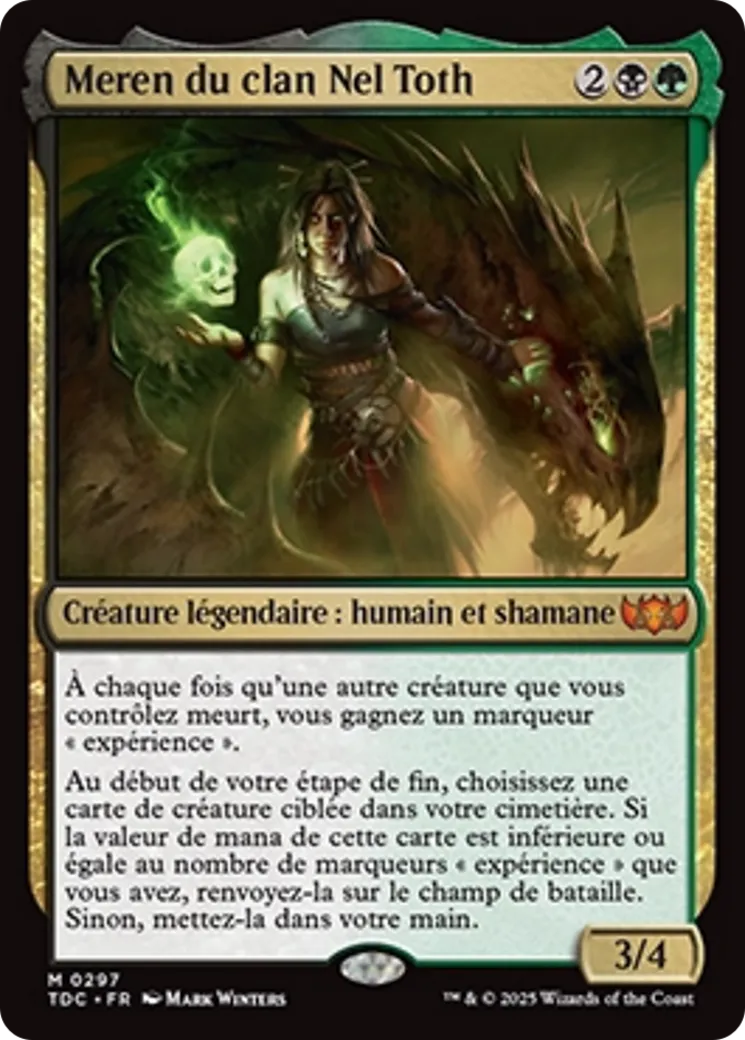 Meren du clan Nel Toth — Tarkir: Dragonstorm Commander — Magic: The Gathering