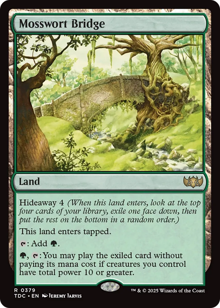 Pont de fangemousse — Tarkir: Dragonstorm Commander — Magic: The Gathering