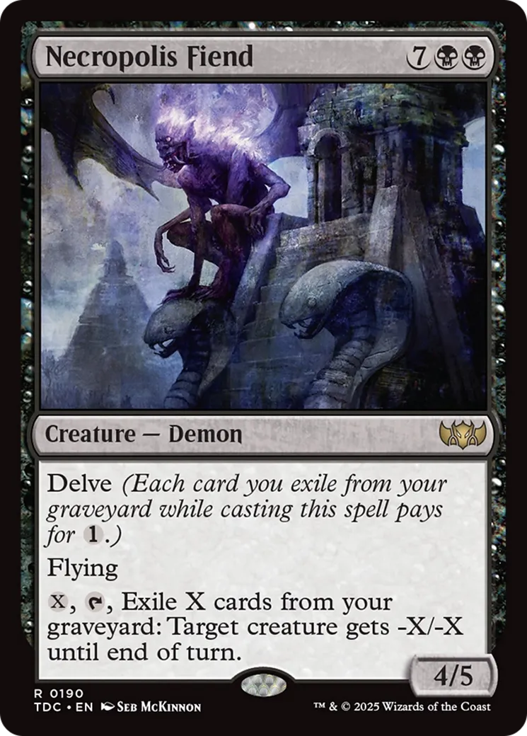 Fielleux des nécropoles — Tarkir: Dragonstorm Commander — Magic: The Gathering