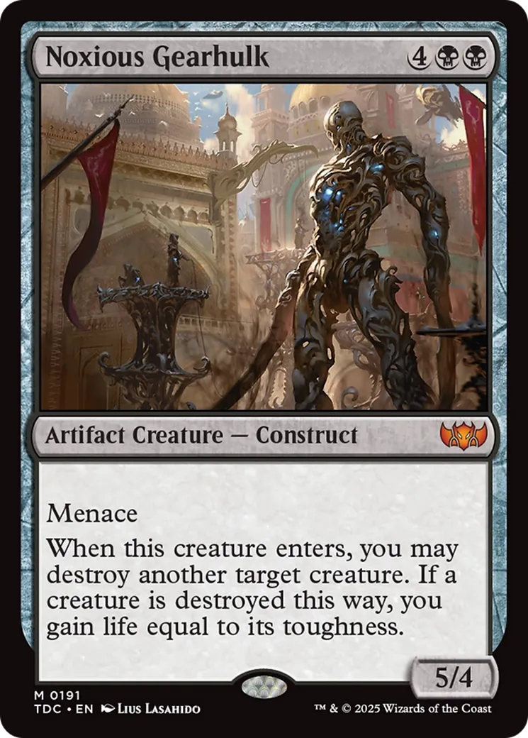 Carcasse mécanique délétère — Tarkir: Dragonstorm Commander — Magic: The Gathering