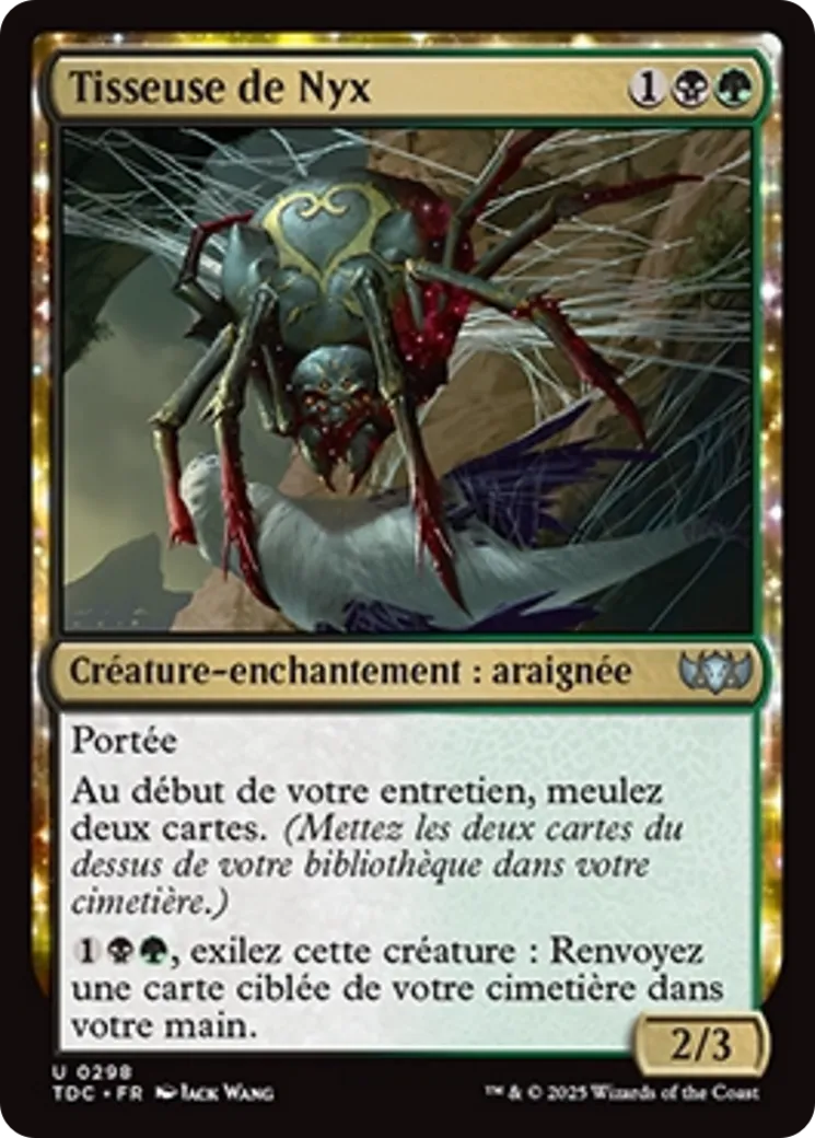 Tisseuse de Nyx — Tarkir: Dragonstorm Commander — Magic: The Gathering