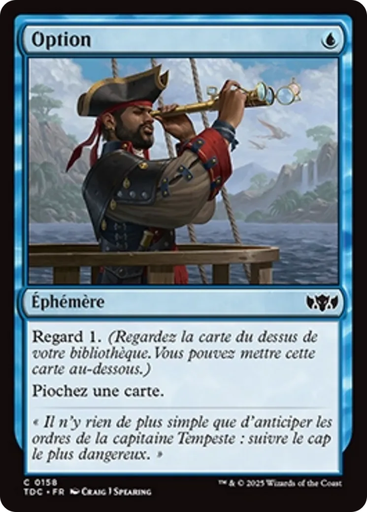 Option — Tarkir: Dragonstorm Commander — Magic: The Gathering