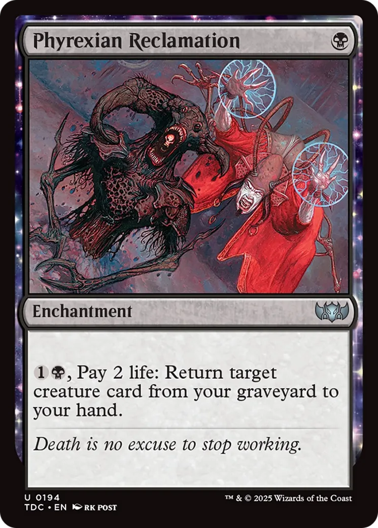 Défrichement phyrexian — Tarkir: Dragonstorm Commander — Magic: The Gathering