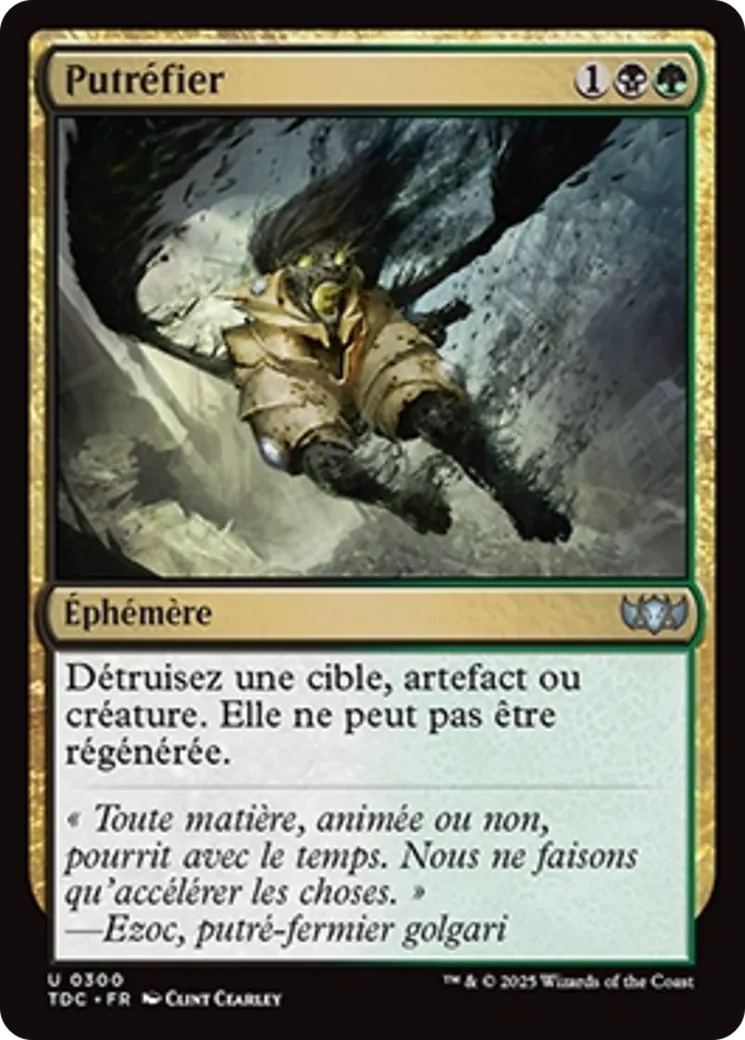 Putréfier — Tarkir: Dragonstorm Commander — Magic: The Gathering