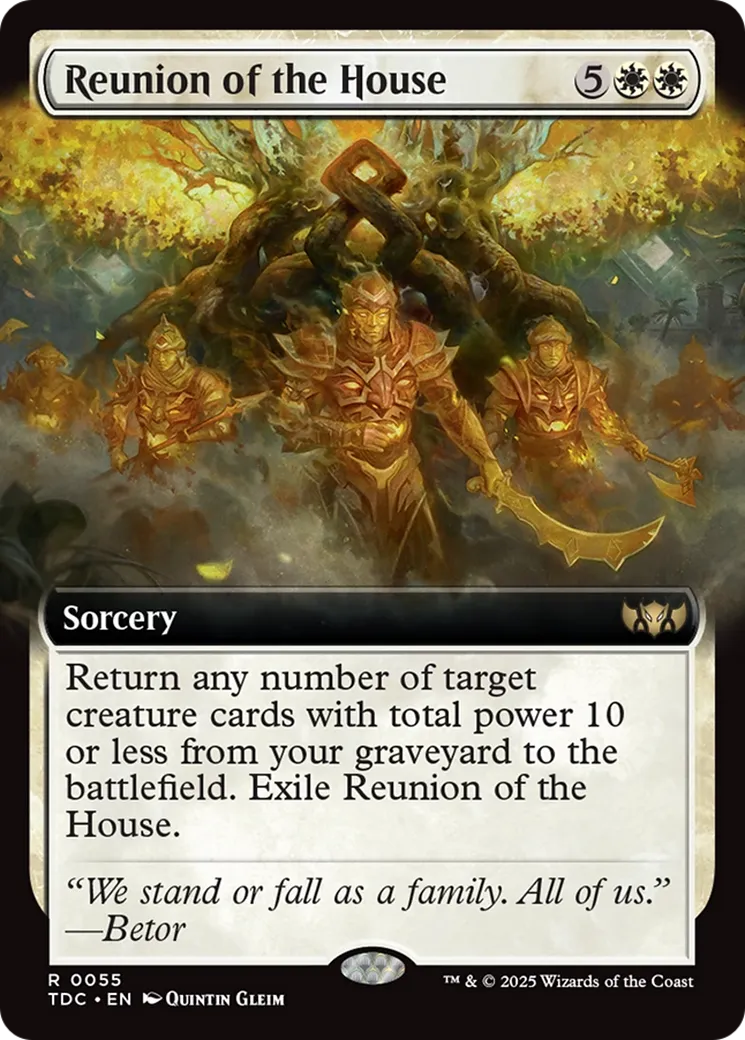 Reunion of the House — Tarkir: Dragonstorm Commander — Magic: The Gathering