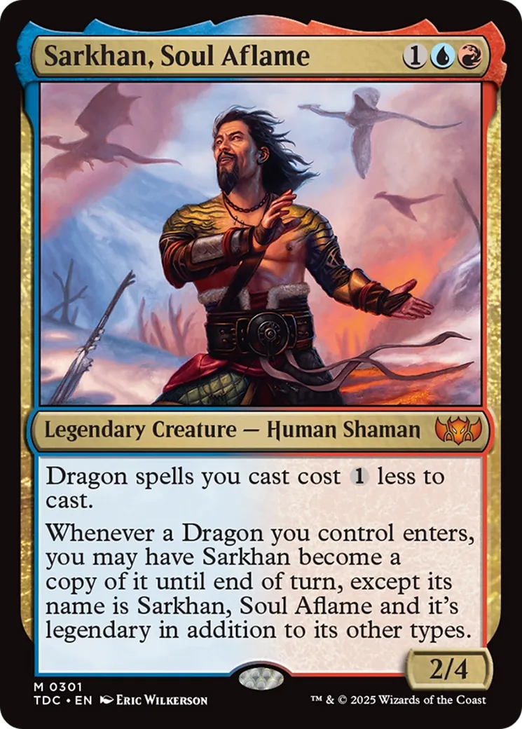 Sarkhan, Soul Aflame — Tarkir: Dragonstorm Commander — Magic: The Gathering