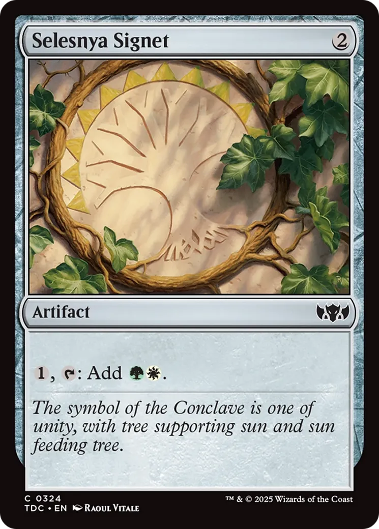 Cachet de Selesnya — Tarkir: Dragonstorm Commander — Magic: The Gathering