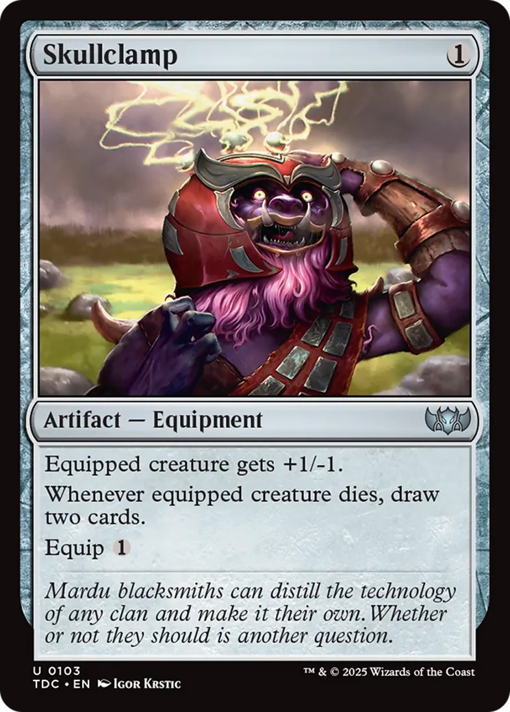 Pincecrâne — Tarkir: Dragonstorm Commander — Magic: The Gathering