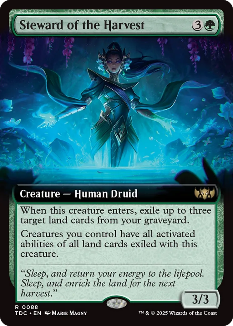 Intendante de la récolte — Tarkir: Dragonstorm Commander — Magic: The Gathering