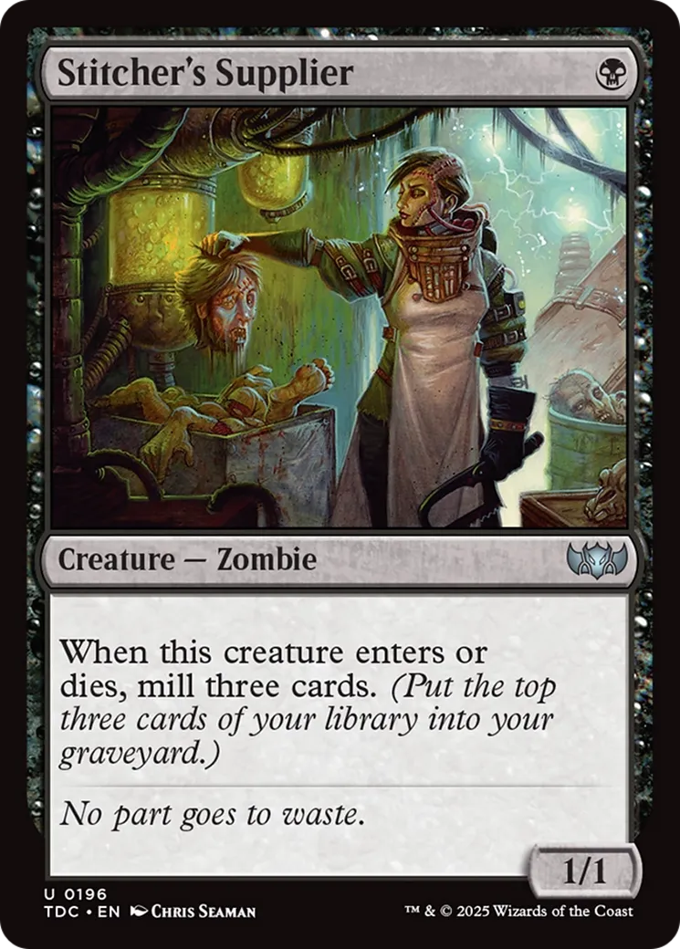 Approvisionneuse du raccommodeur — Tarkir: Dragonstorm Commander — Magic: The Gathering