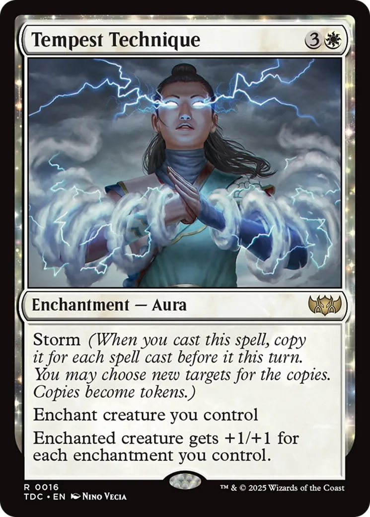 Tempest Technique — Tarkir: Dragonstorm Commander — Magic: The Gathering