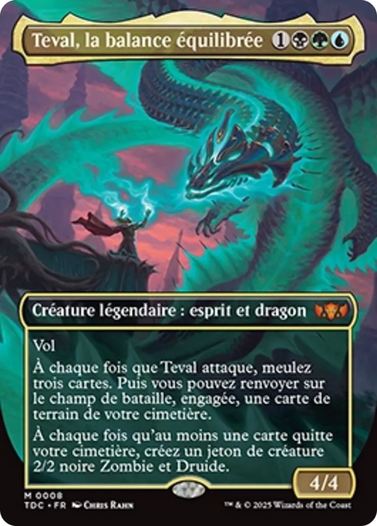 Teval, la balance équilibrée — Tarkir: Dragonstorm Commander — Magic: The Gathering