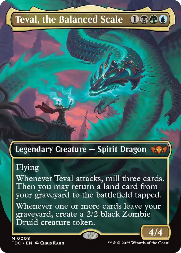 Teval, la balance équilibrée — Tarkir: Dragonstorm Commander — Magic: The Gathering