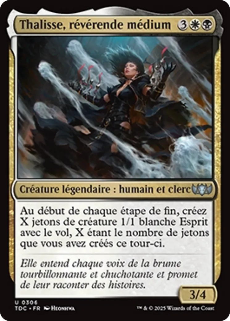 Thalisse, révérende médium — Tarkir: Dragonstorm Commander — Magic: The Gathering