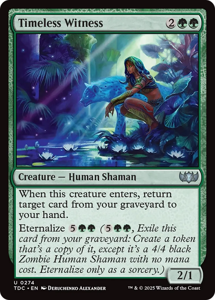 Témoin intemporel — Tarkir: Dragonstorm Commander — Magic: The Gathering