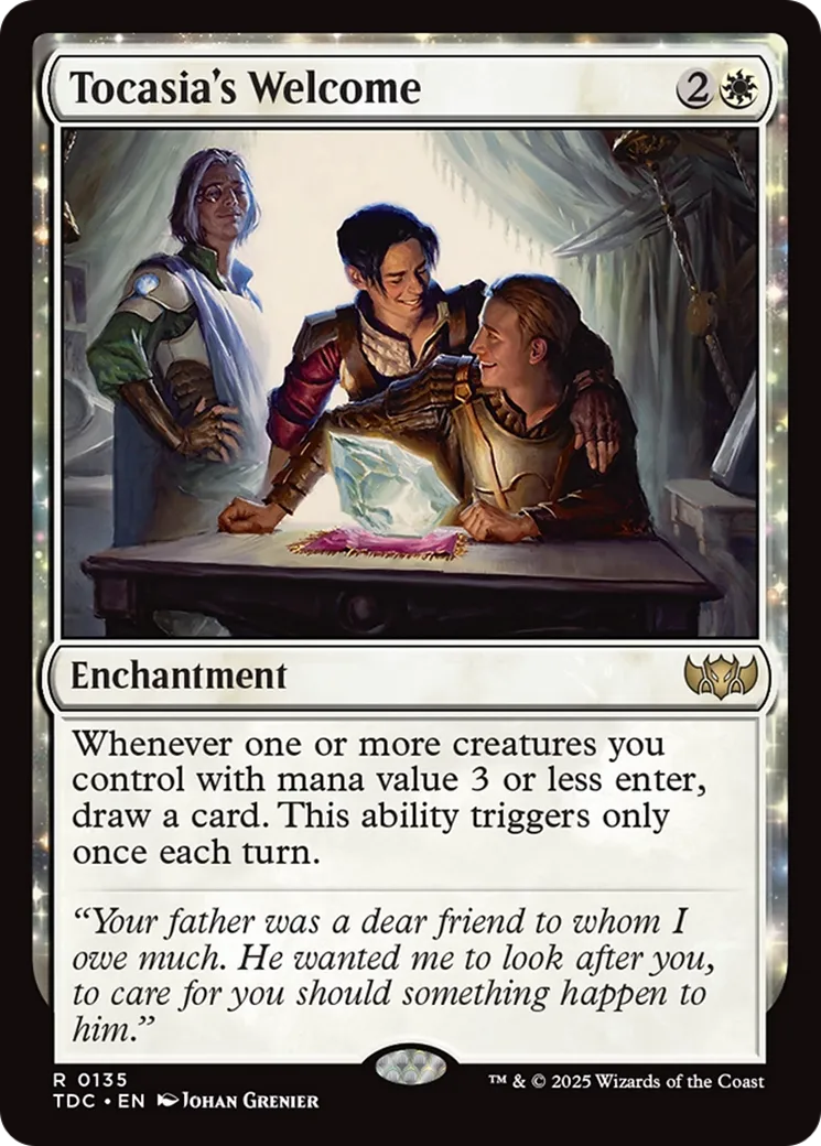 Accueil de Tocasia — Tarkir: Dragonstorm Commander — Magic: The Gathering