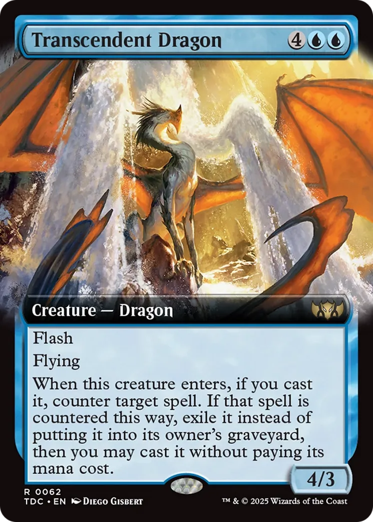 Dragon transcendant — Tarkir: Dragonstorm Commander — Magic: The Gathering