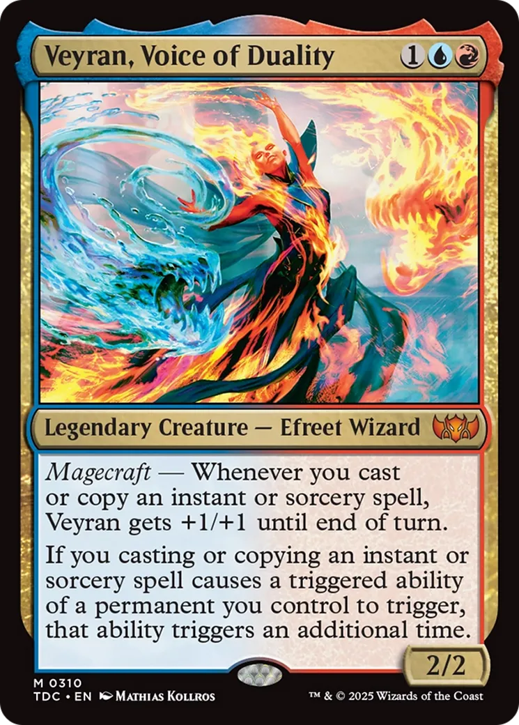 Veyran, voix de la dualité — Tarkir: Dragonstorm Commander — Magic: The Gathering