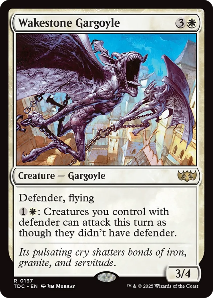Gargouille de pierréveille — Tarkir: Dragonstorm Commander — Magic: The Gathering
