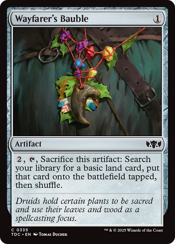 Wayfarer's Bauble — Tarkir: Dragonstorm Commander — Magic: The Gathering