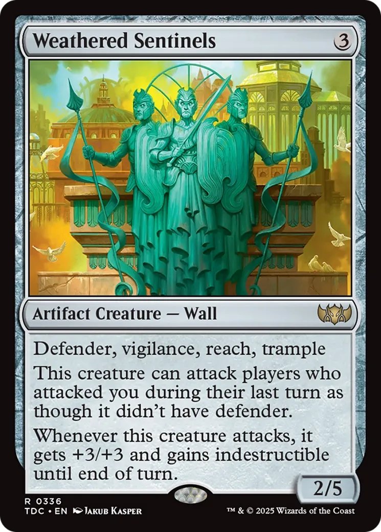 Sentinelles érodées — Tarkir: Dragonstorm Commander — Magic: The Gathering