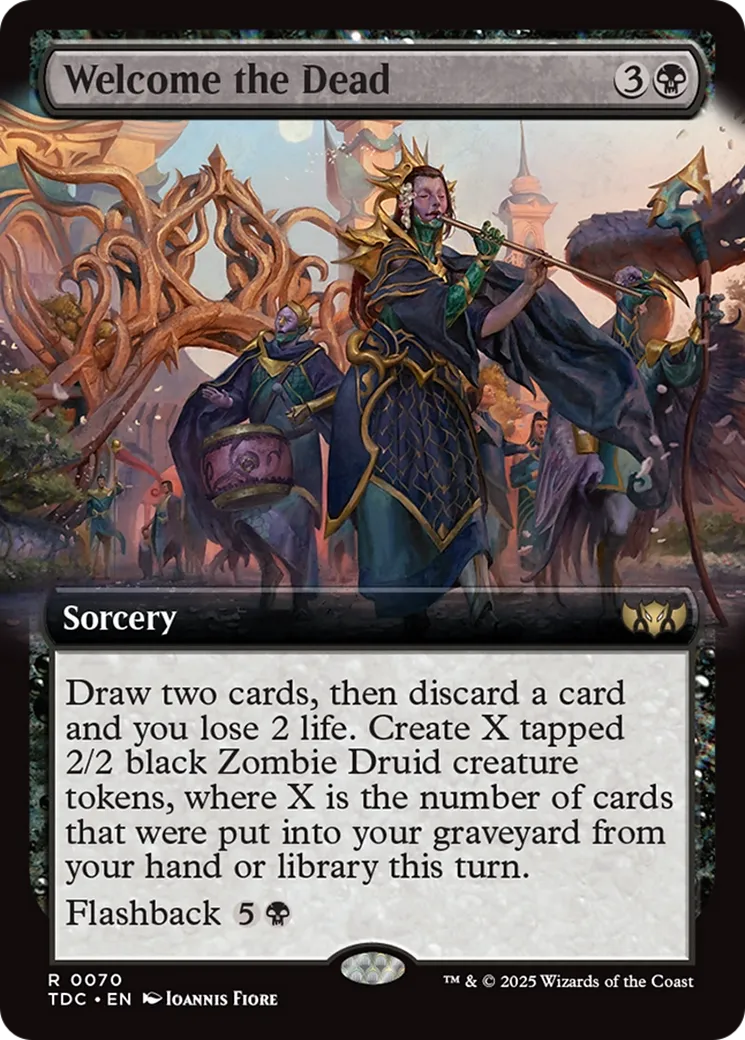 Bienvenue aux morts — Tarkir: Dragonstorm Commander — Magic: The Gathering