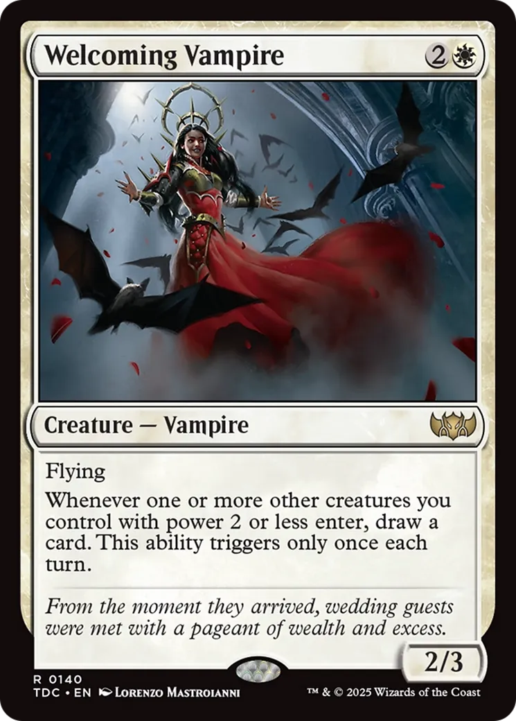 Vampire accueillante — Tarkir: Dragonstorm Commander — Magic: The Gathering