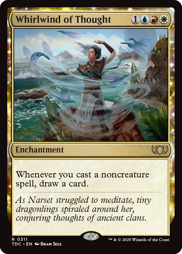 Tourbillon de pensée — Tarkir: Dragonstorm Commander — Magic: The Gathering
