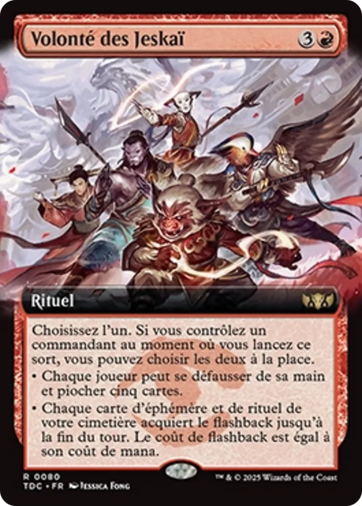 Volonté des Jeskaï — Tarkir: Dragonstorm Commander — Magic: The Gathering